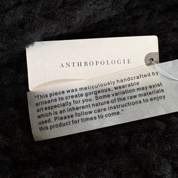 Anthropologie Maeve Black Bauble Pullover Sleeveless Sweater Vest - Picture 6 of 9